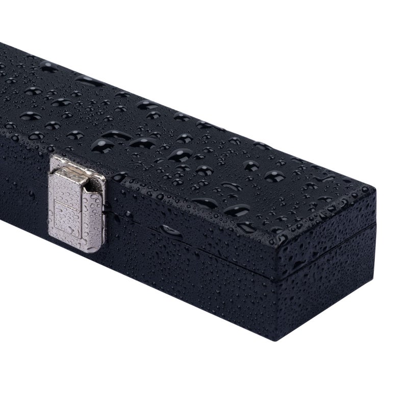 Casemaster by GLD Products Deluxe Billiard/Pool Cue Hard Case, Holds 1 Complete 2-Piece Cue (1 Butt/1 Shaft), Black - Image 4